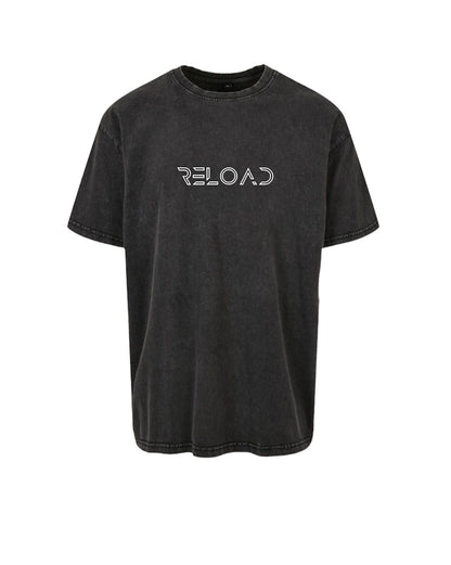 OVERSIZED TEE WASHED BLACK